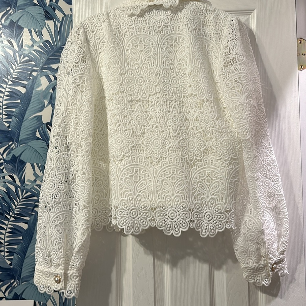 VICI fate Cherish Crochet Lace Jacket - Picture 5 of 5